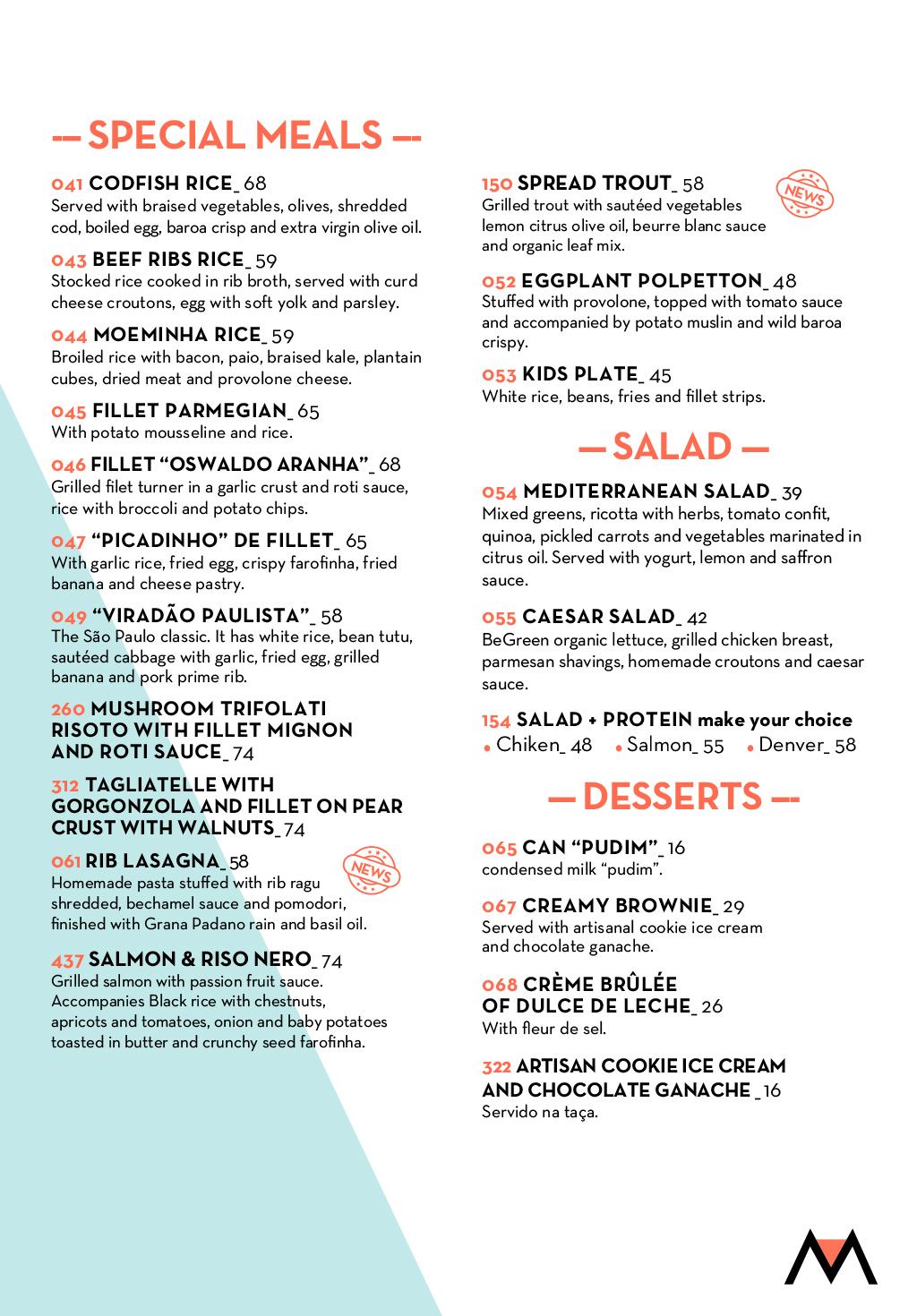 See the menu in english - Page 5