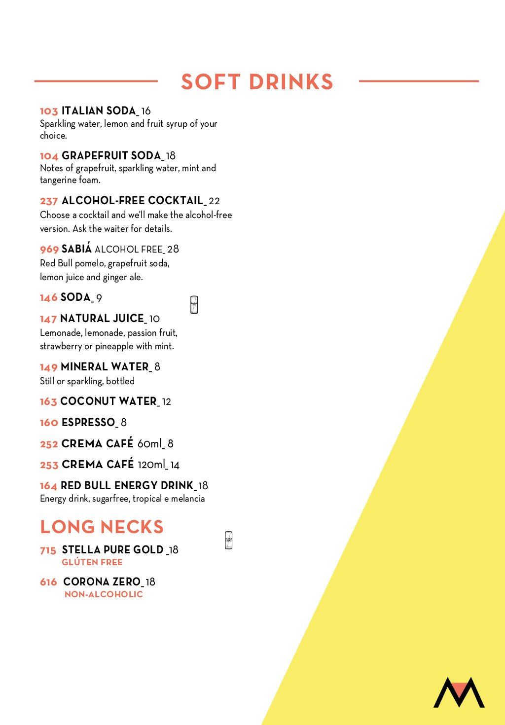 English menu - Page 7