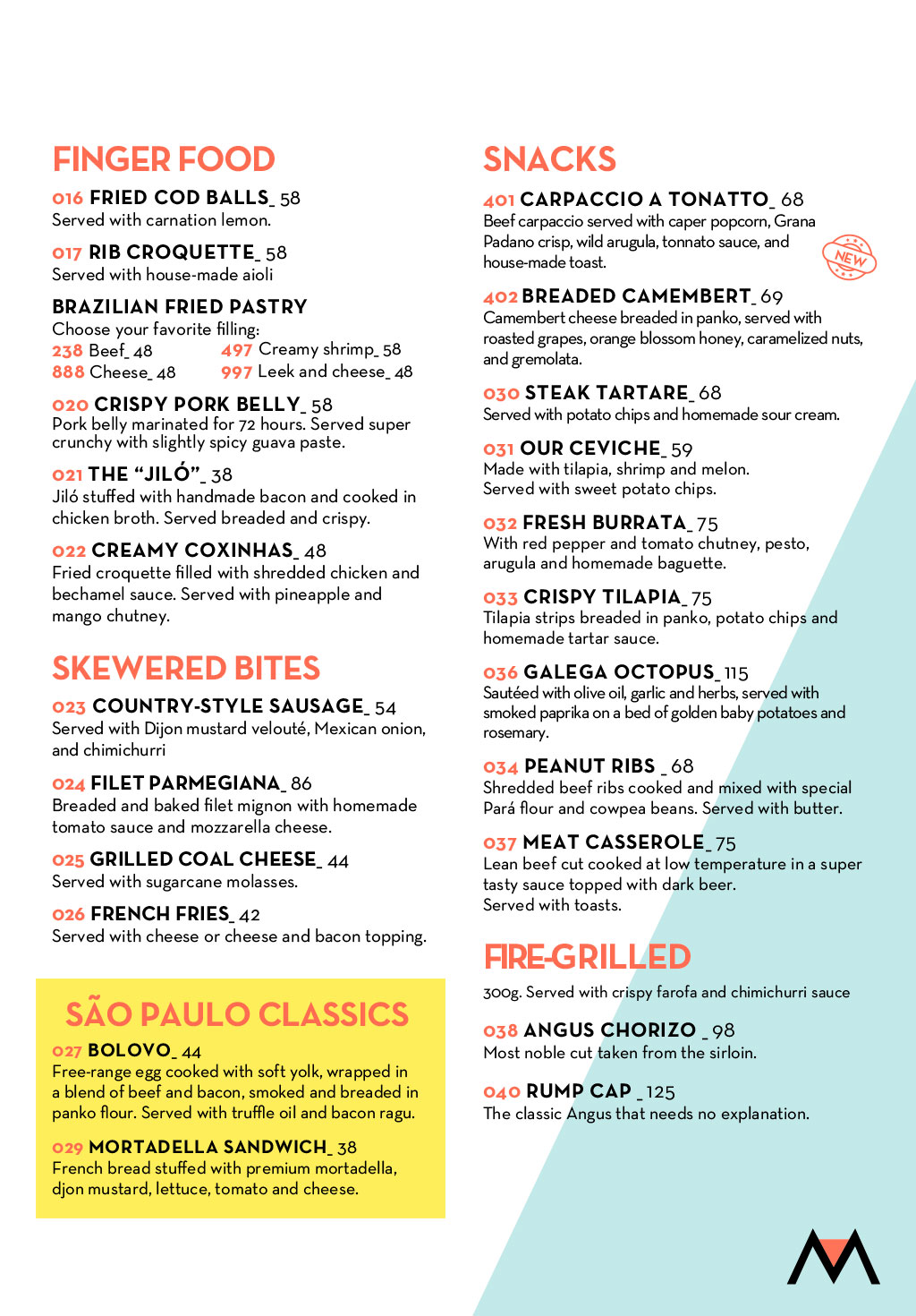 See the menu in english - Page 5