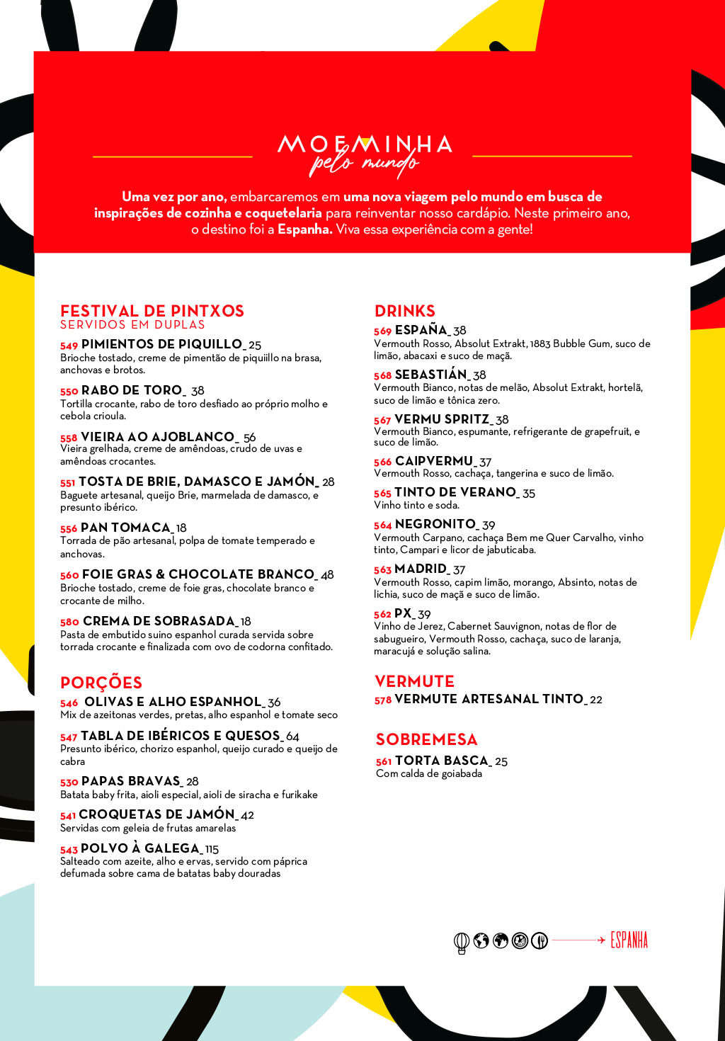 Veja o cardápio em português - Página 2