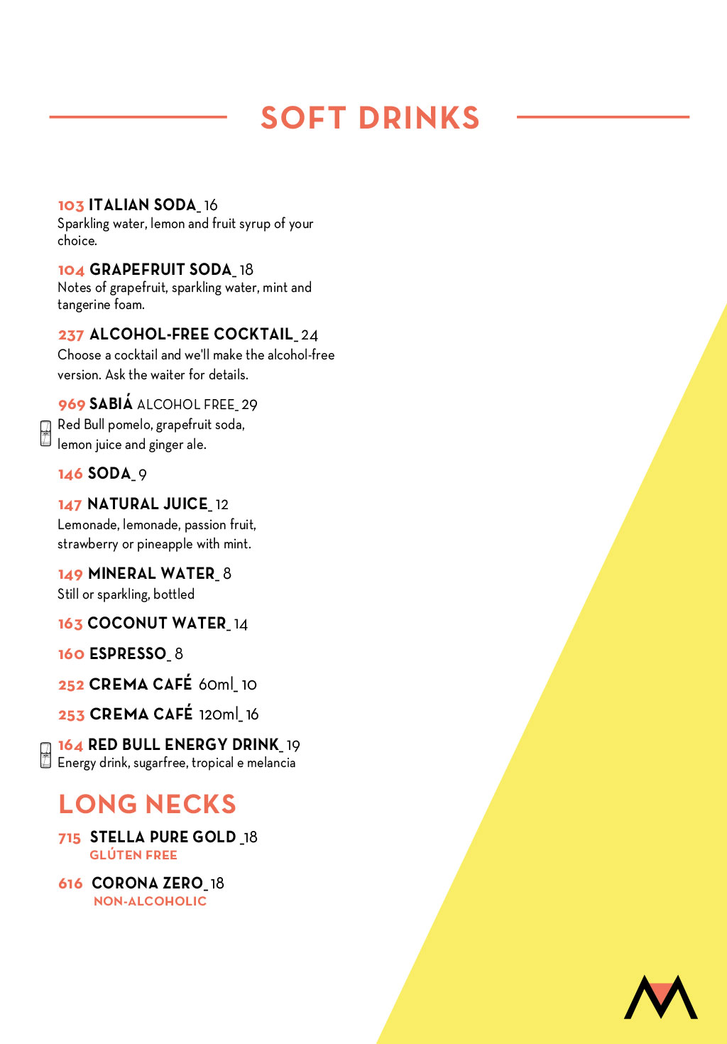 English menu - Page 6