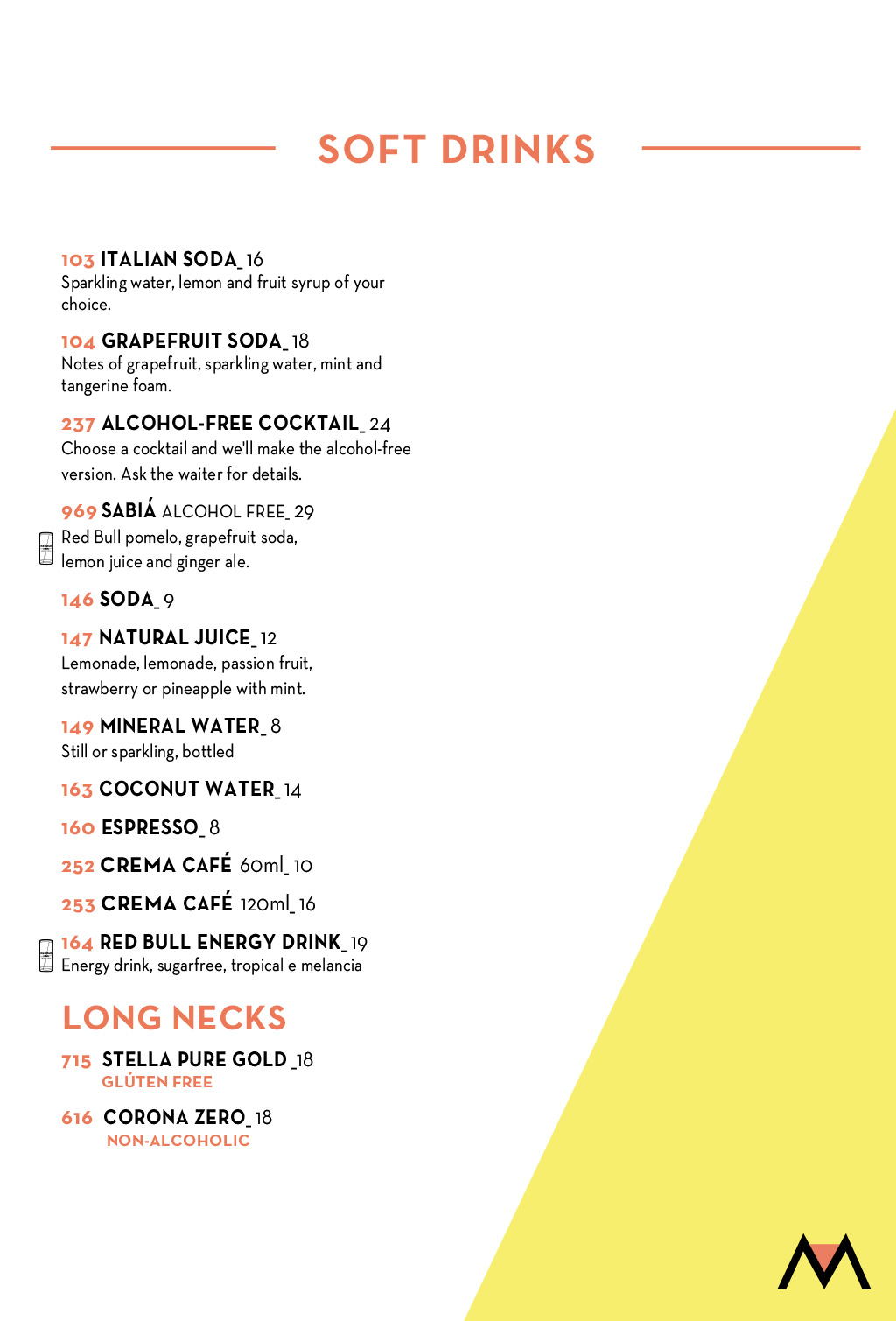 English menu - Page 6