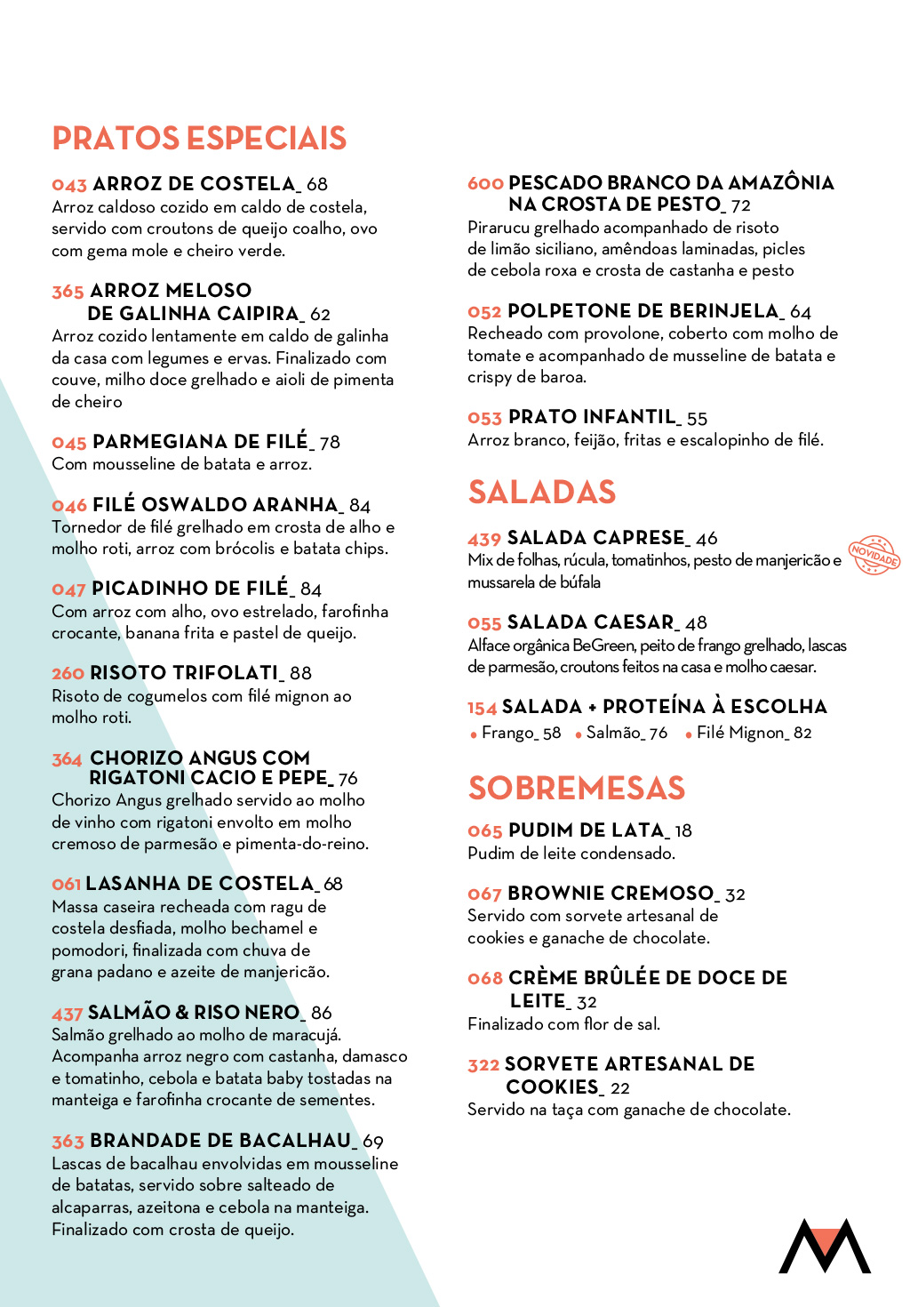 Cardápio 6